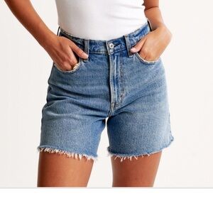 Abercrombie & Fitch High Rise Dad Shorts